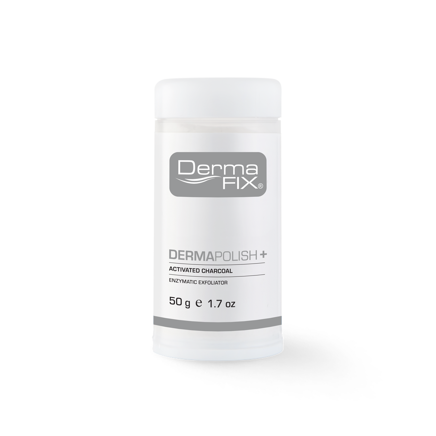 DermaPolish + Activated Charcoal: Enzymatic Exfoliator