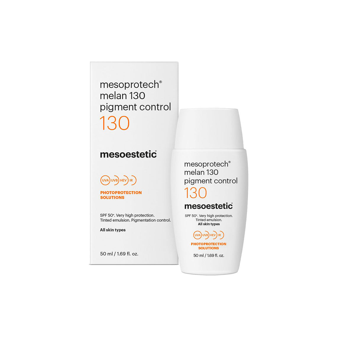 mesoprotech melan 130+ pigment control tinted SPF
