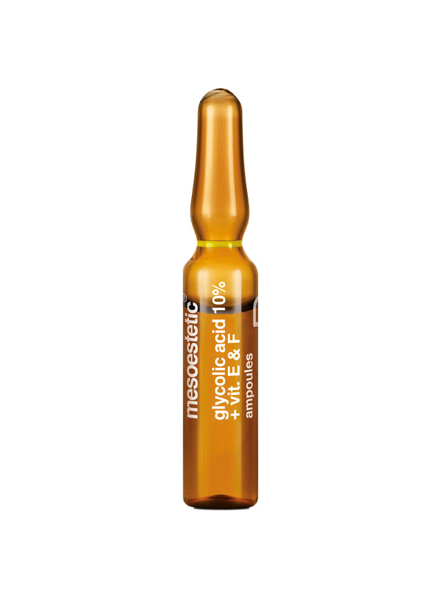 glycolic acid & vitamin E & F ampoule